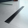 Решітка для водовідвідного жолоба Alca Pure-1050BLACK