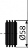 Вкладиш гофрований Alca M0023-ND