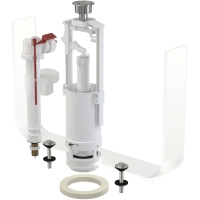 Выпускной комплект Alca Plast SA2000SK 3/8" CHROM с кнопкой СТОП