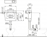 Пластиковий бачок Alca A940-M-1/2" для унітазу START-STOP