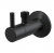 Угловой вентиль 1/2"x3/8" Alca Plast ARV001-BLACK
