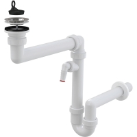 Сифон для мийки Alca A870P-DN40 зі штуцером