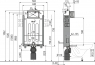 Скрытая система инсталляции Alca Plast AM115/1000 Renovmodul