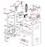 Скрытая система инсталляции Alca Plast M1206 (A1101/1200 Sádromodul Slim+короб Slimbox)